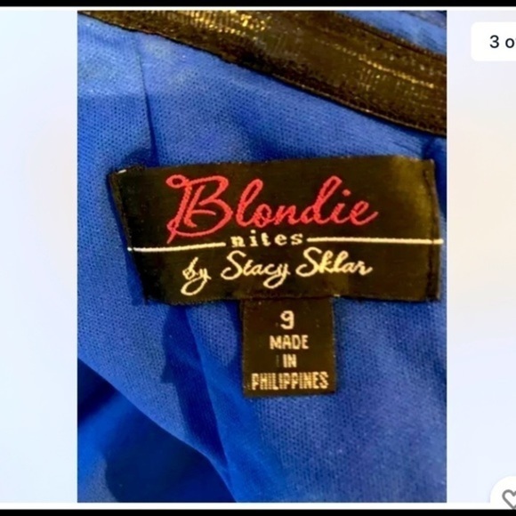 BLONDIE Nights Party/Prom/Cocktail Dress 9‎ JRS. - Picture 3 of 6